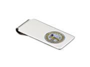 Army Logo Money Clip in Sterling Silver