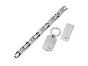 Money Clip Key Chain Set in Stainless Steel