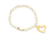 Heart Bracelet in 14k Yellow Gold