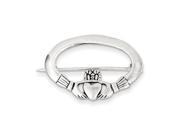 Claddagh Pin in Sterling Silver