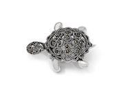 Turtle Pin in Sterling Silver