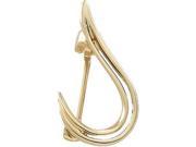 Fashion Brooch in 14k Yellow Gold