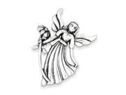 AngelFlower Pendant Pin in Sterling Silver