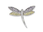 Dragonfly Pin in Sterling Silver