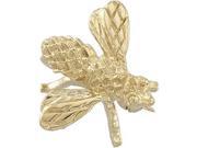 Bee Brooch in 14k Yellow Gold