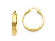 Hoop Earrings in 14k Yellow Gold
