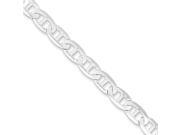 Flat Anchor Link Bracelet in Sterling Silver