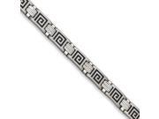 Enameled Bracelet in Stainless Steel