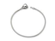 12cm Reflections Kids Hinged Clasp Bracelet in Sterling Silver