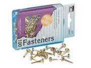 Brass Paper Fasteners 1 100 Box