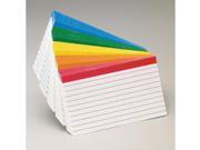 Oxford Color Coded Index Cards 4X6