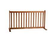 Dynamic Accents All Wood Freestanding Pet Gate Large Mahogany