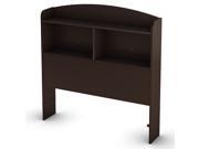 South Shore Logik Collection Twin bookcase Headboard Chocolate