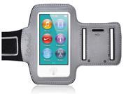 Ionic ACTIVE Sport Armband Case for The New iPod Nano New Apple iPod Nano 7th Generation 2012 New Model Black Silver