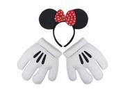 Disney Minnie Ears and Gloves Set One Size