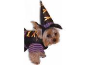 Forum Novelties 64042 Pet Witch Costume Small For Dogs Cats