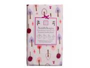 SwaddleDesigns Marquisette Swaddling Blanket Cute and Wild Very Berry