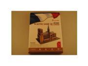 Notre Dame Cathedral 3D Puzzle with Book