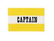 Champion Sports Soccer Captain s Arm Band Yellow White One size