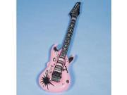 Pink Inflatable Rock Star Guitar
