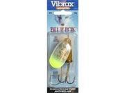 Blue Fox Super Vibrax Classic Spinner Chartreuse Tip Silver 5 8 oz.