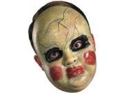 Smeary Doll Face Mask Adult One Size Adult