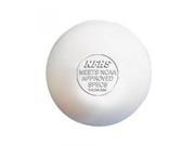 Champion Sports NFHS Approved Lacrosse Ball Pack of 12 Color White LBW
