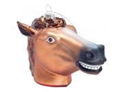 Accoutrements Creepy Horse Head Ornament 3.5 x 4.5