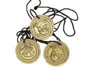 Pirate Coin Necklaces 48 Ct Party Favors Boys Girls