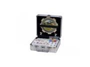 NEW Double 12 Mexican Train Numbers Dominoes in Aluminum Case