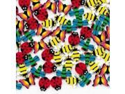 144 Mini Insect Erasers