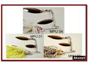 Akuna Pack of 3 Spinnerbait Lures for Bass fishing in each of the 50 states