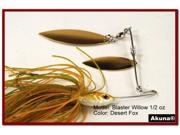 Akuna Blaster Willow Twin Blades Spinnerbait various sizes and colors
