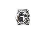 Genuine Zable TM Product. 925 Sterling Silver Number 6 Charm.