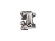 Genuine Zable TM Product. 925 Sterling Silver Letter J Charm.