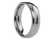 6 mm Mens Tungsten Carbide Rings Classic Polished Round Includes Engraving Size 4 14