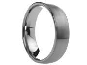 6 mm Mens Tungsten Carbide Rings Rounded Brushed Finish Includes Engraving Size 4 13