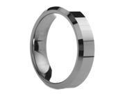 6 mm Mens Tungsten Carbide Rings Polished Beveled Edges Includes Engraving Size 4 14