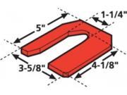 SPC 36072 Alignment Prevost Caster Shims 18 Inch 6 SPC 36072 Alignment Prevost Caster Shims 18 Inch 6