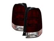 xTune ALT JH FESC01 OE RSM OEM Style Tail Lights Red Smoked 9030970