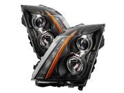 xTune HD JH CACTS08 AM BK Projector Headlights Halogen Only Black...