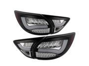 Spyder Auto ALT YD MCX513 LED BK LED Tail Lights Black 5079633