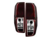 xTune ALT JH NF05 OE RSM OEM Style Tail Lights Red Smoked 9033742