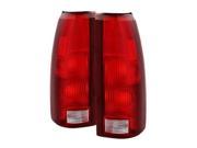 xTune ALT JH CCK88 OE RC OEM Tail Light Red Clear 9028779