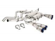 Megan Racing MR ABE BE92M3 VO Supremo Axle Back Exhaust wBurnt Roll...