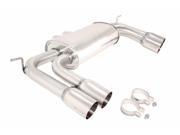 Megan Racing MR ABE BX5M SS Axle Back Exhaust wStainless Rolled Tips