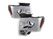 Spyder Auto PRO YD FF15013 LBDRL HID C Projector Headlights Factory...