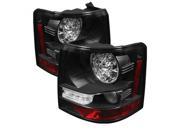 Spyder Auto ALT YD LRRRS06 LED BK LED Tail Lights Black 5032577