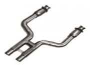 Kooks 11323600 3in x 2 12in OEM Green Catted Stainless H-Pipe Kooks 11323600 3in x 2 12in OEM Green Catted Stainless H-Pipe