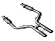 Kooks 11313610 3in x 2 12in OEM Exhaust Green Catted H Pipe